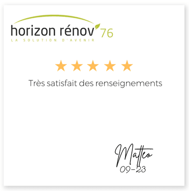 avis horizon renov 76 Matteo