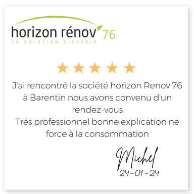 avis horizon renov 76 Michel