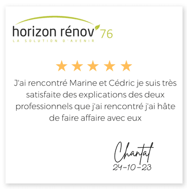 avis horizon renov 76 Chantal