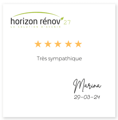 avis horizon renov 27 Marina