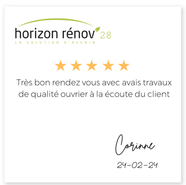 avis horizon renov 28 Corinne
