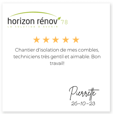avis horizon renov 78 Pierrette