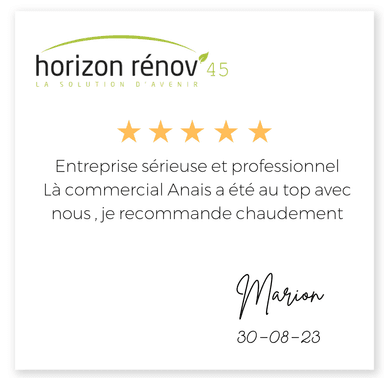 avis horizon renov 45 Marion